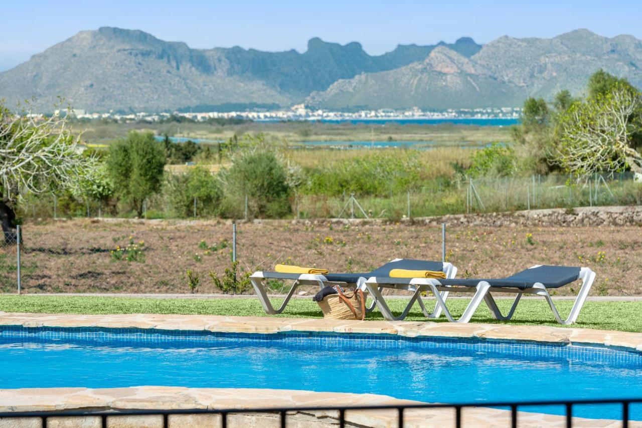 Villa Pou D,Ambroitx, Pool And Sea Views In Alcudia Exterior foto