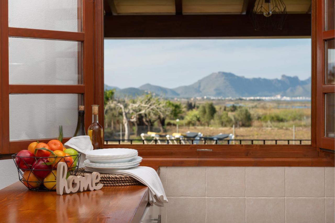Villa Pou D,Ambroitx, Pool And Sea Views In Alcudia Exterior foto