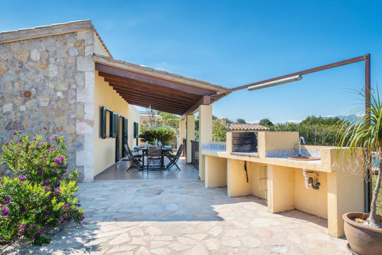 Villa Pou D,Ambroitx, Pool And Sea Views In Alcudia Exterior foto