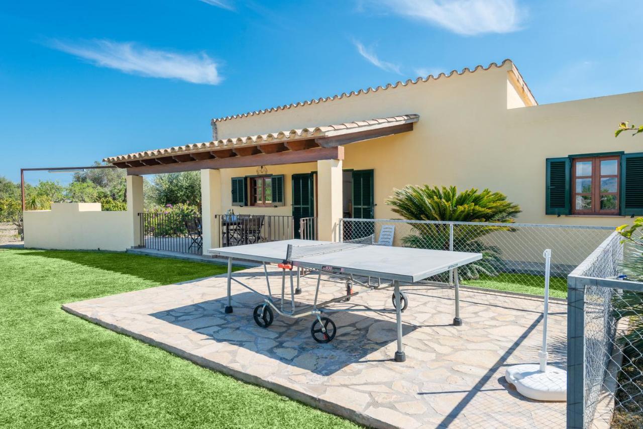 Villa Pou D,Ambroitx, Pool And Sea Views In Alcudia Exterior foto