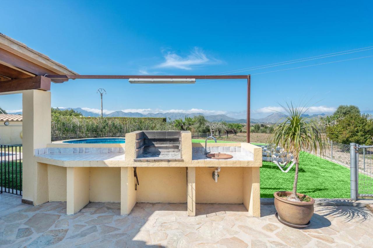 Villa Pou D,Ambroitx, Pool And Sea Views In Alcudia Exterior foto